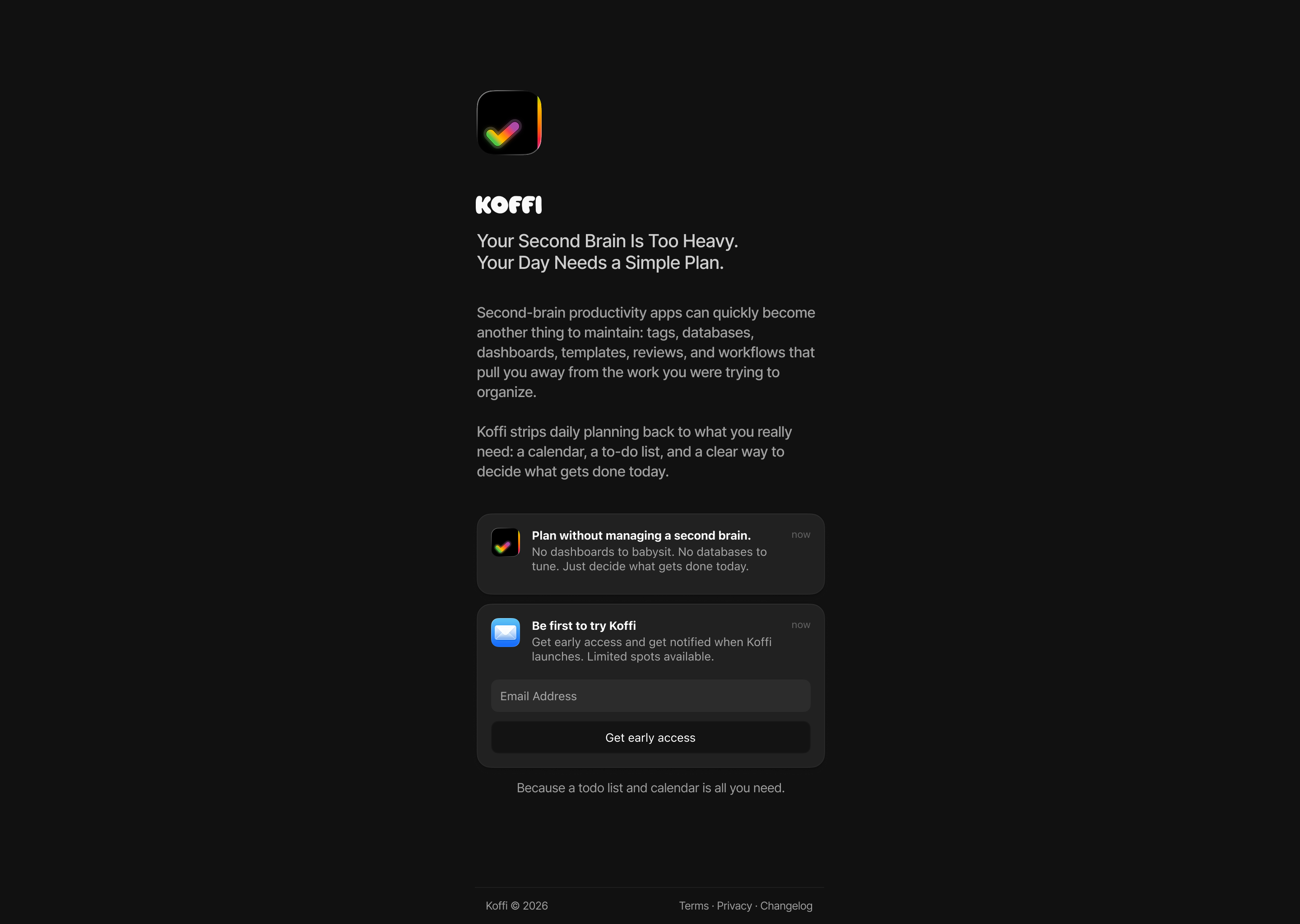 Koffi waitlist