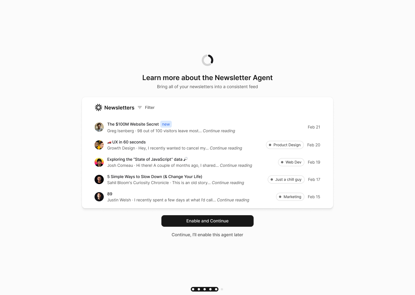 Marlo newsletters agent
